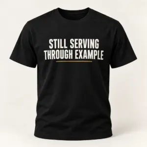 Still Serving Through Example — main view — AI product mockup
