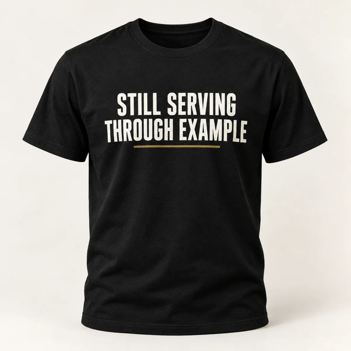 Still Serving Through Example — main view — AI product mockup