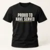 Proud to Have Served — main view — AI product mockup