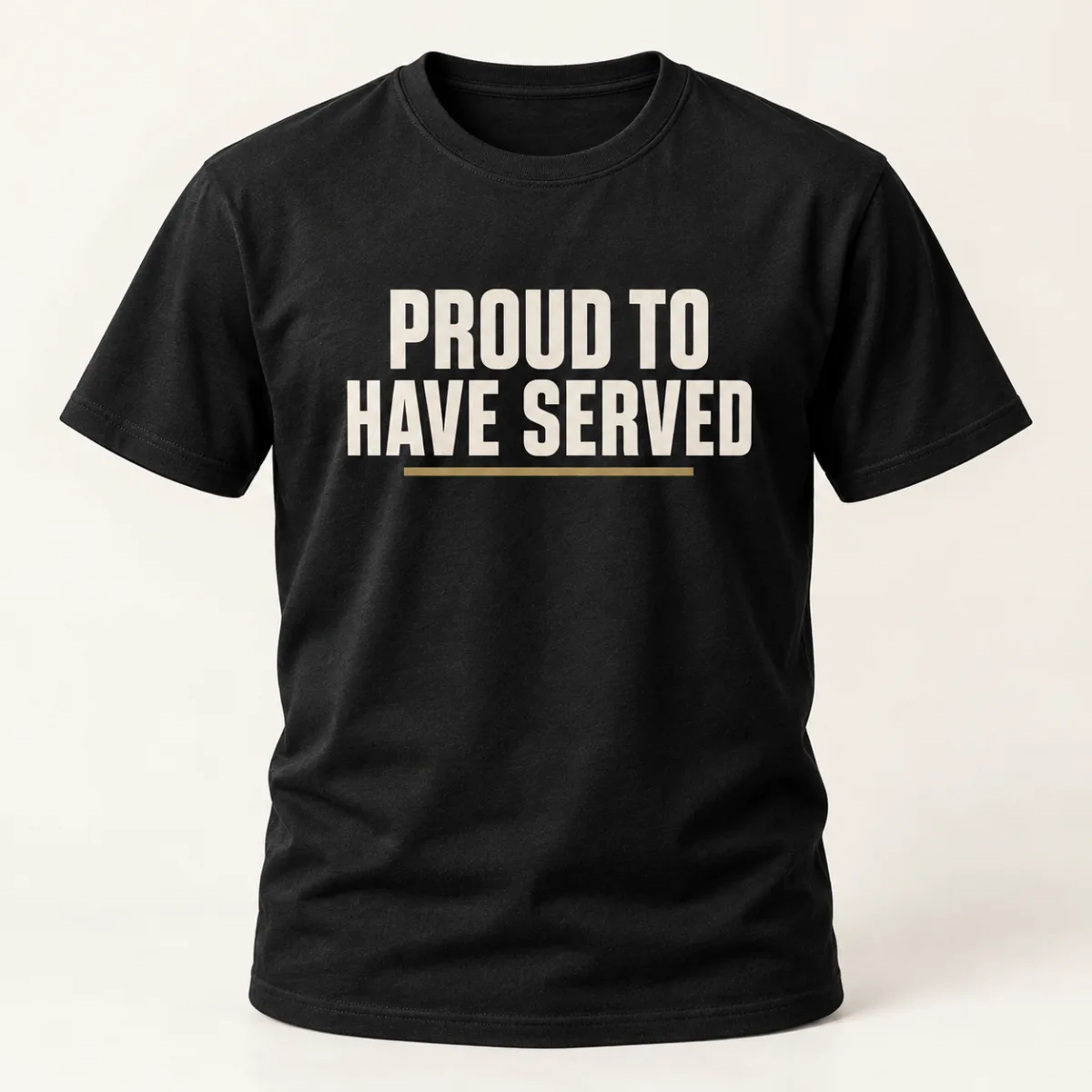 Proud to Have Served — main view — AI product mockup
