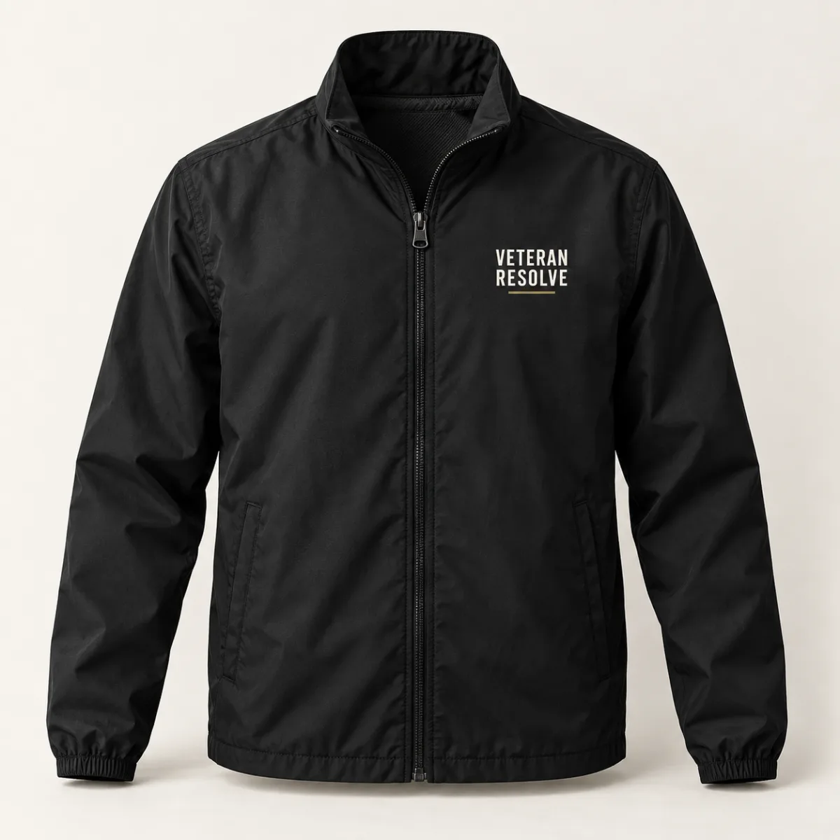 Veteran Resolve Everyday Jacket — main view — AI product mockup