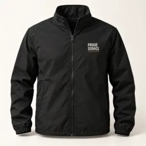 Proud Service Lightweight Jacket — main view — AI product mockup