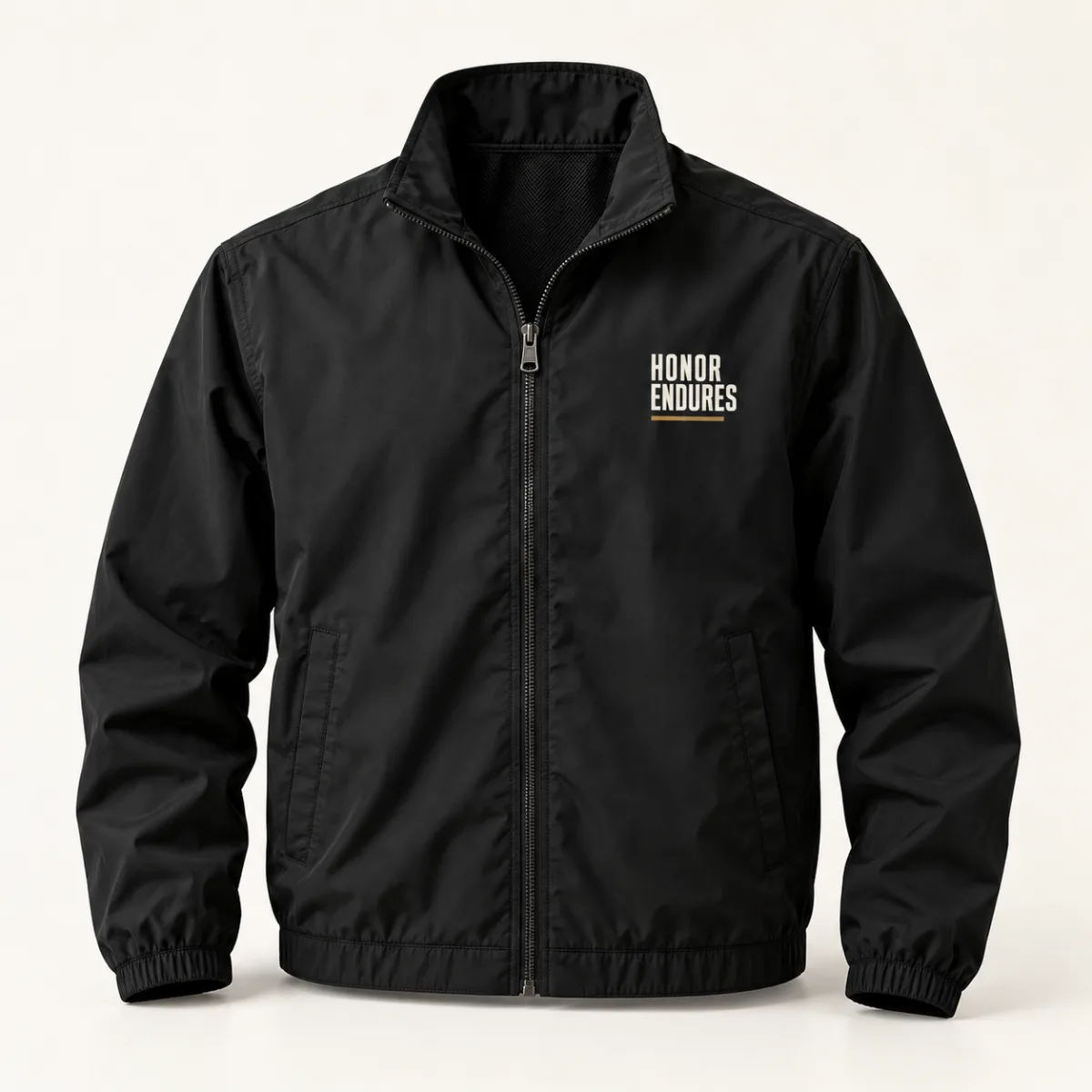 Honor Endures Veteran Jacket — main view — AI product mockup