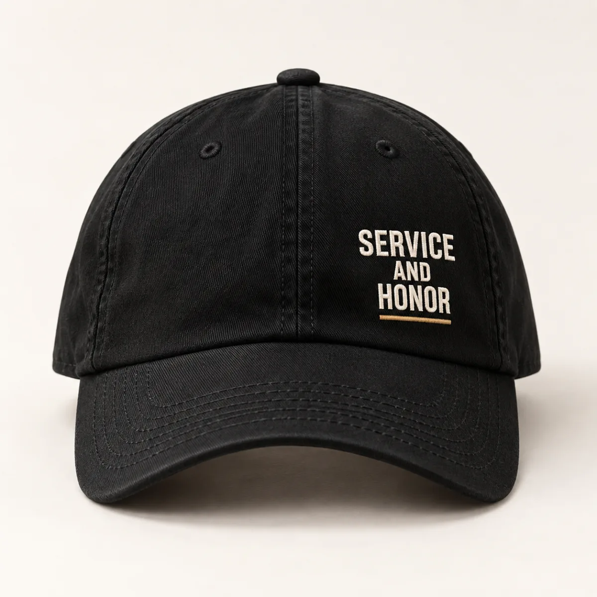 Service and Honor Veteran Cap — main view — AI product mockup