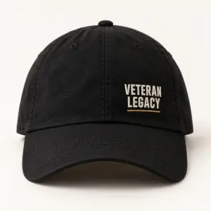 Veteran Legacy Classic Cap — main view — AI product mockup