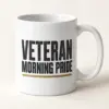 Veteran Morning Pride Coffee Mug — main view — AI product mockup